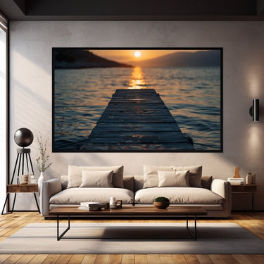 Sea Horizon Painting